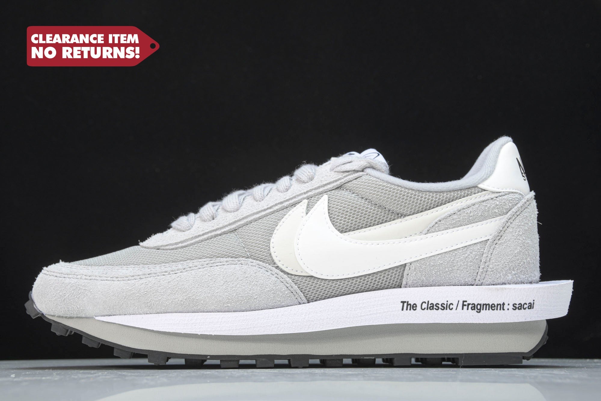 Fragment x Sacai LD Waffle ‘Light Smoke Grey’ - UK 12 / US 13 / EU 47.5