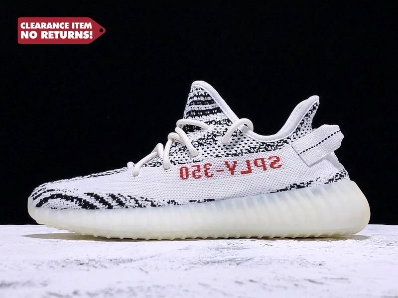 Yzy Boost 350 v2 Zebra - UK 7 / US 7.5 / EU 40.5