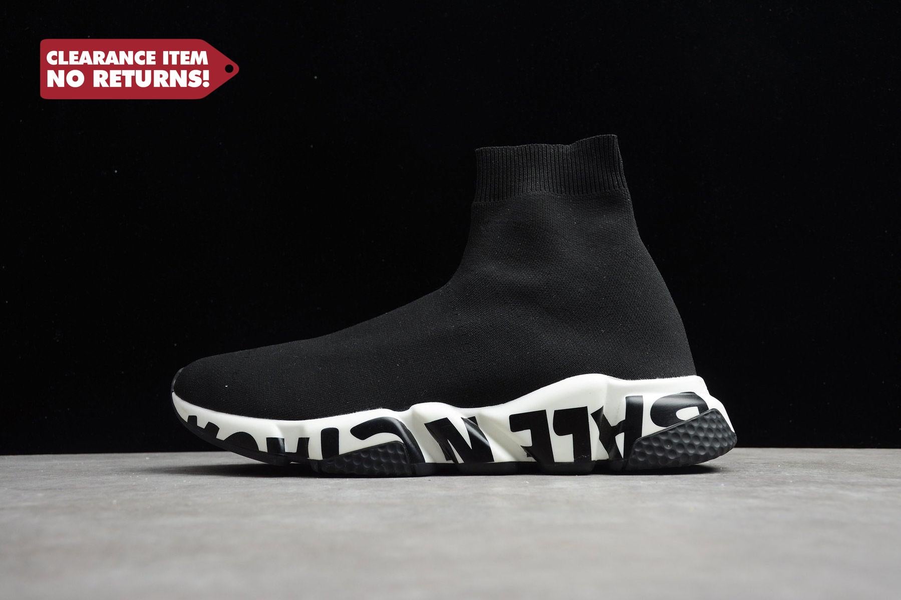 Speed Trainers “Graffiti Black” - UK 9 / US 10 / EU 43