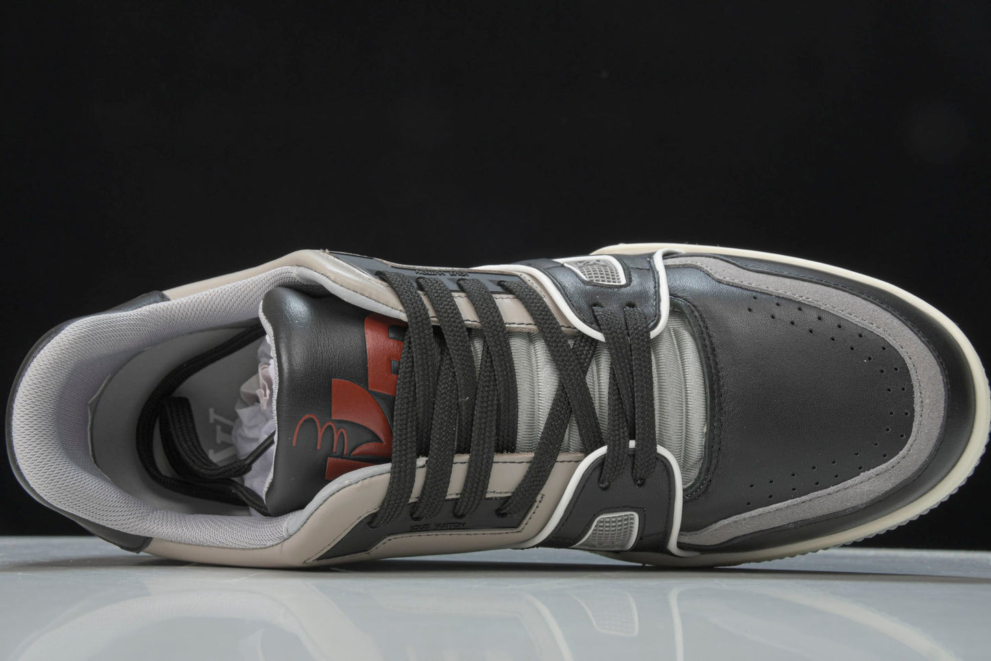 Louis Vuittоп Trainer Low 'Black Grey' - UK 5 / US 6 / EU 39