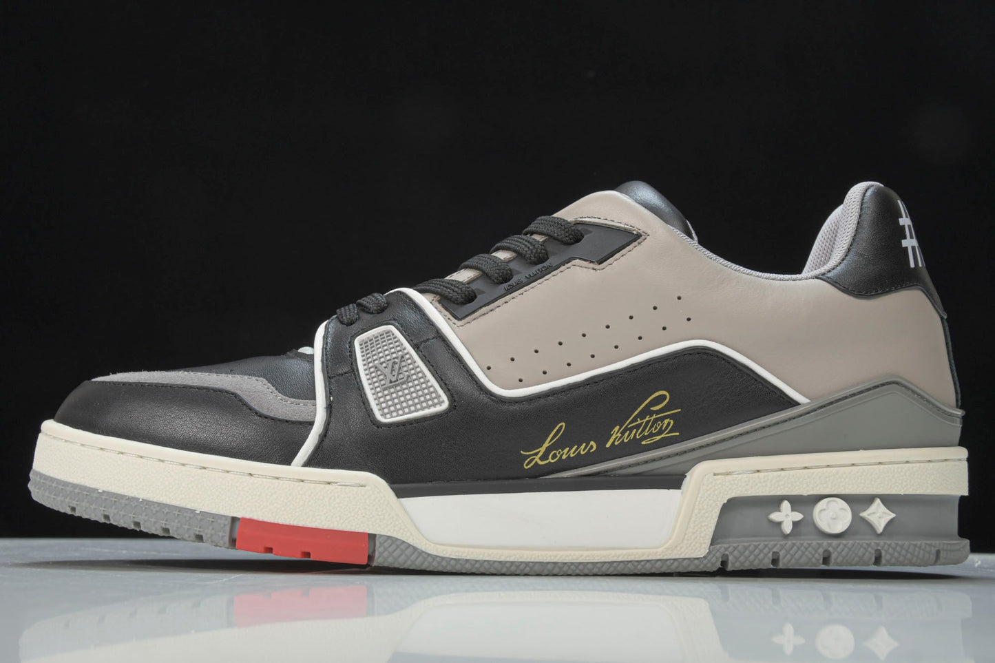 Louis Vuittоп Trainer Low 'Black Grey' - UK 5 / US 6 / EU 39
