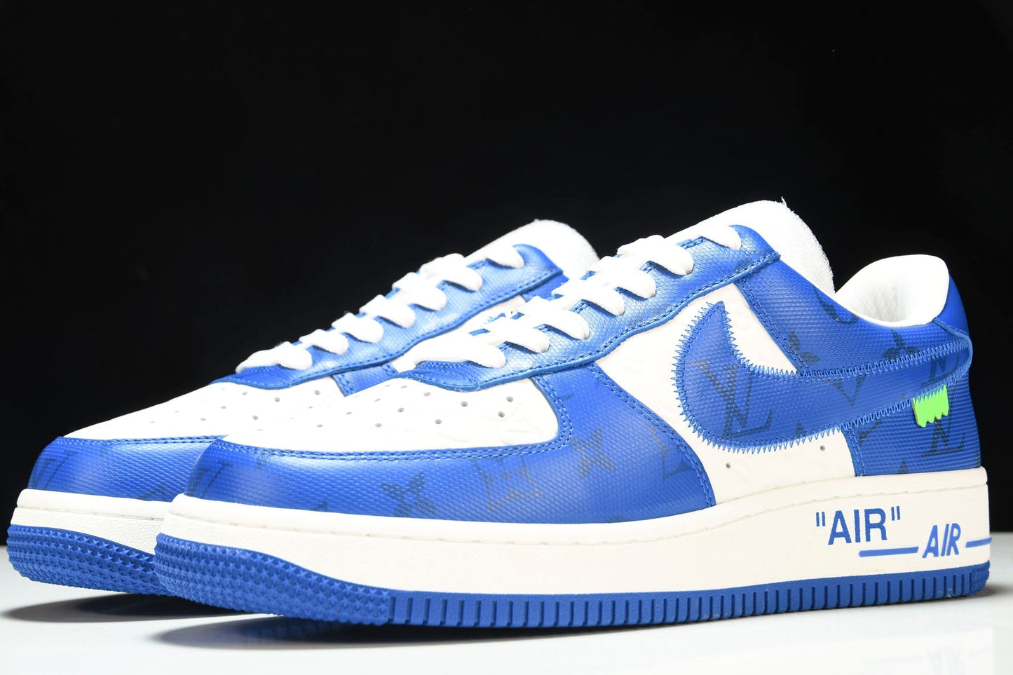 Louis Vuittоп x AF1 by Virgil Abloh 'Blue White' - UK 4 / US 5 / EU 39