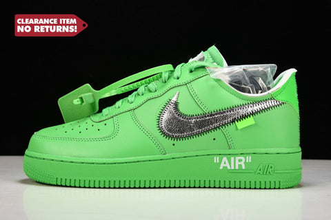 Off-White AF1 ‘Light Green Spark’ - UK W 5.5 (M 6) / US W 8 (M 6.5) / EU 39