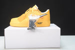 Off-White AF1 ‘University Gold’ - UK W 3 (M 3.5) / US W 5.5 (M 4) / EU 36