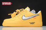 Off-White AF1 ‘University Gold’ - UK W 3 (M 3.5) / US W 5.5 (M 4) / EU 36