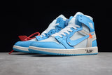 Off-White AJ1 Retro High University Blue - UK W 3 (M 3.5) / US W 5.5 (M 4) / EU 36