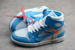 Off-White AJ1 Retro High University Blue - UK W 3 (M 3.5) / US W 5.5 (M 4) / EU 36