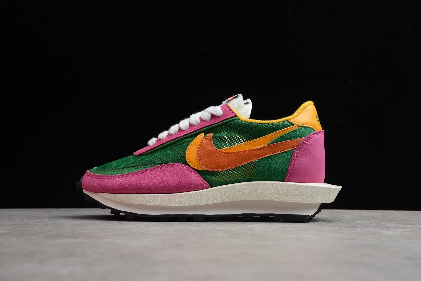 Sacai LD Waffle Pine Green - UK 6 (W 5.5) / US 6.5 (W 8) / EU 39