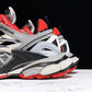 Track 2.0 Trainer 'Black Grey Red' - (W) UK 5 / (W) US 8 / EU 38