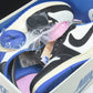 Travis Scott AJ1 Low x Fragment ‘Military Blue’ - UK 9.5 / US 10.5 / EU 44.5