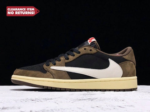 Travis Scott AJ1 Retro Low - UK W 5 (M 5.5) / US W 7.5 (M 6) / EU 38.5