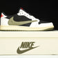 Travis Scott x AJ1 Low OG 'Olive' - UK W 4 (M 4.5) / US W 6.5 (M 5) / EU 37.5