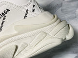 Triple S Sneaker "Allover Logo - White" - UK 11 / US 12 / EU 45