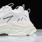 Triple S Sneaker "Allover Logo - White" - UK 11 / US 12 / EU 45