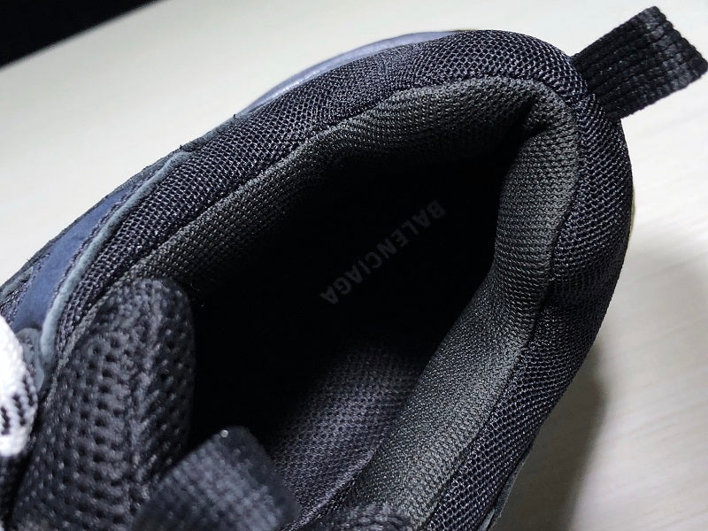 Triple S Sneaker "Triple Black Clear Sole" - (W) UK 5 / (W) US 8 / EU 38