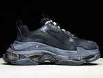 Triple S Sneaker "Triple Black Clear Sole" - (W) UK 6 / (W) US 9 / EU 39