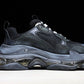 Triple S Sneaker "Triple Black Clear Sole" - (W) UK 5 / (W) US 8 / EU 38