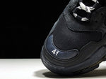 Triple S Sneaker "Triple Black Clear Sole" - (W) UK 6 / (W) US 9 / EU 39