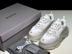 Triple S Sneaker "White Cream Clear Sole" - (W) UK 6 / (W) US 9 / EU 39