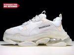 Triple S Sneaker "White Cream Clear Sole" - (W) UK 6 / (W) US 9 / EU 39