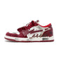 Louis Vuittоn Trainer Low Western 'Destroyed Bright Red'