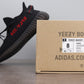 Yzy Boost 350 v2 Black Red "BRED" - UK 8 / US 8.5 / EU 42