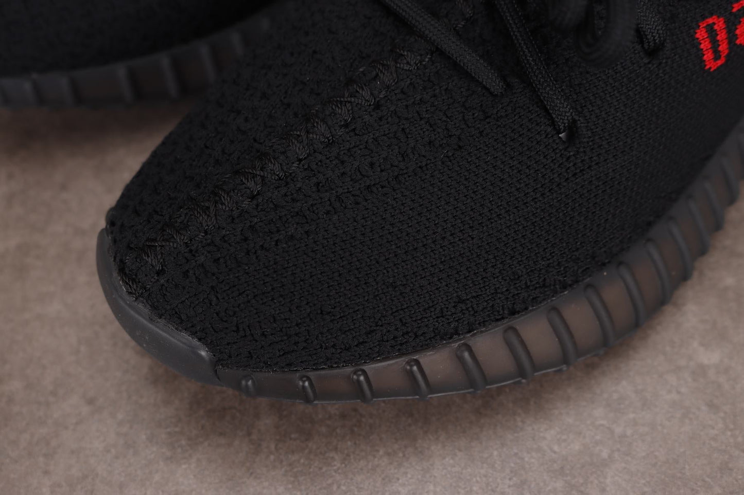 Yzy Boost 350 v2 Black Red "BRED" - UK 8 / US 8.5 / EU 42