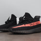 Yzy Boost 350 v2 Core Black Red - UK 12 / US 12.5 / EU 47
