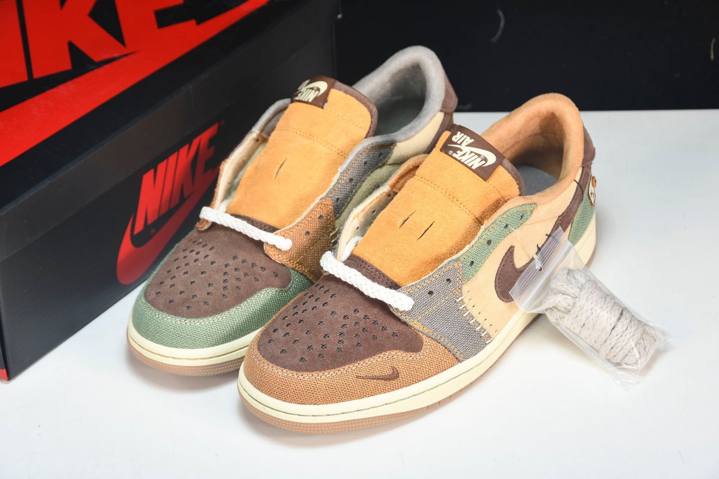 Zion Williamson x AJ1 Retro Low OG 'Voodoo' - UK 6 / US 7 / EU 40
