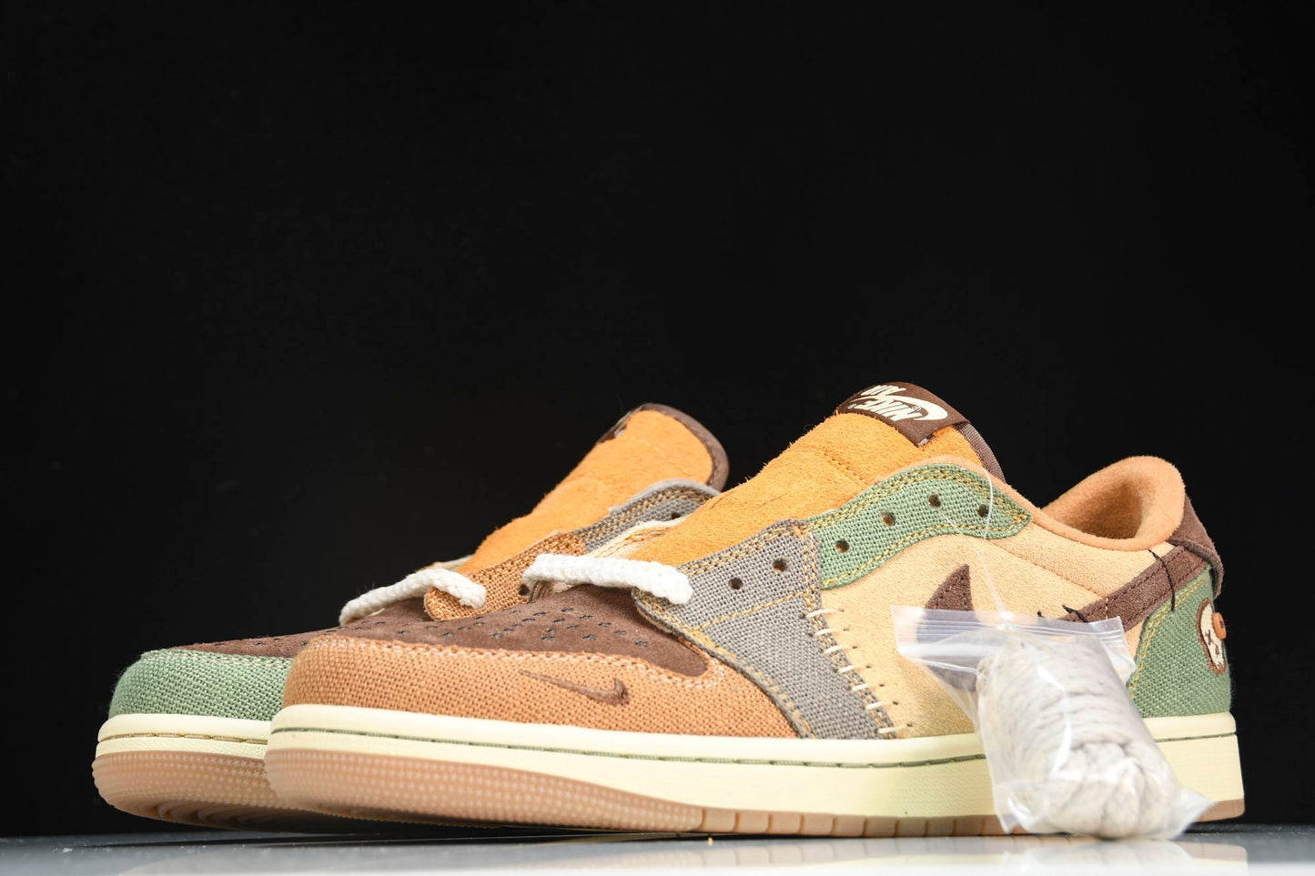 Zion Williamson x AJ1 Retro Low OG 'Voodoo' - UK 6 / US 7 / EU 40