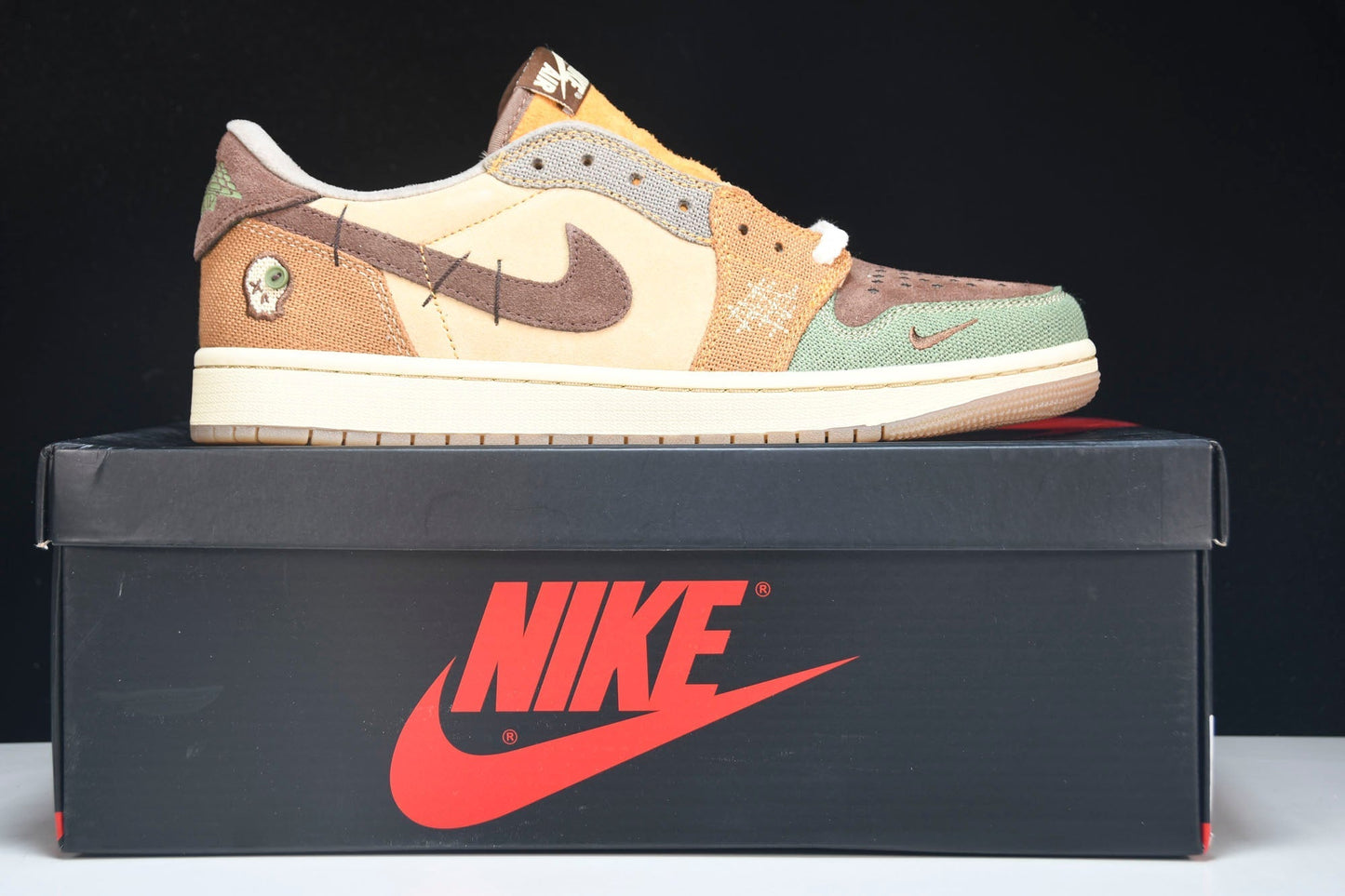 Zion Williamson x AJ1 Retro Low OG 'Voodoo' - UK 6 / US 7 / EU 40