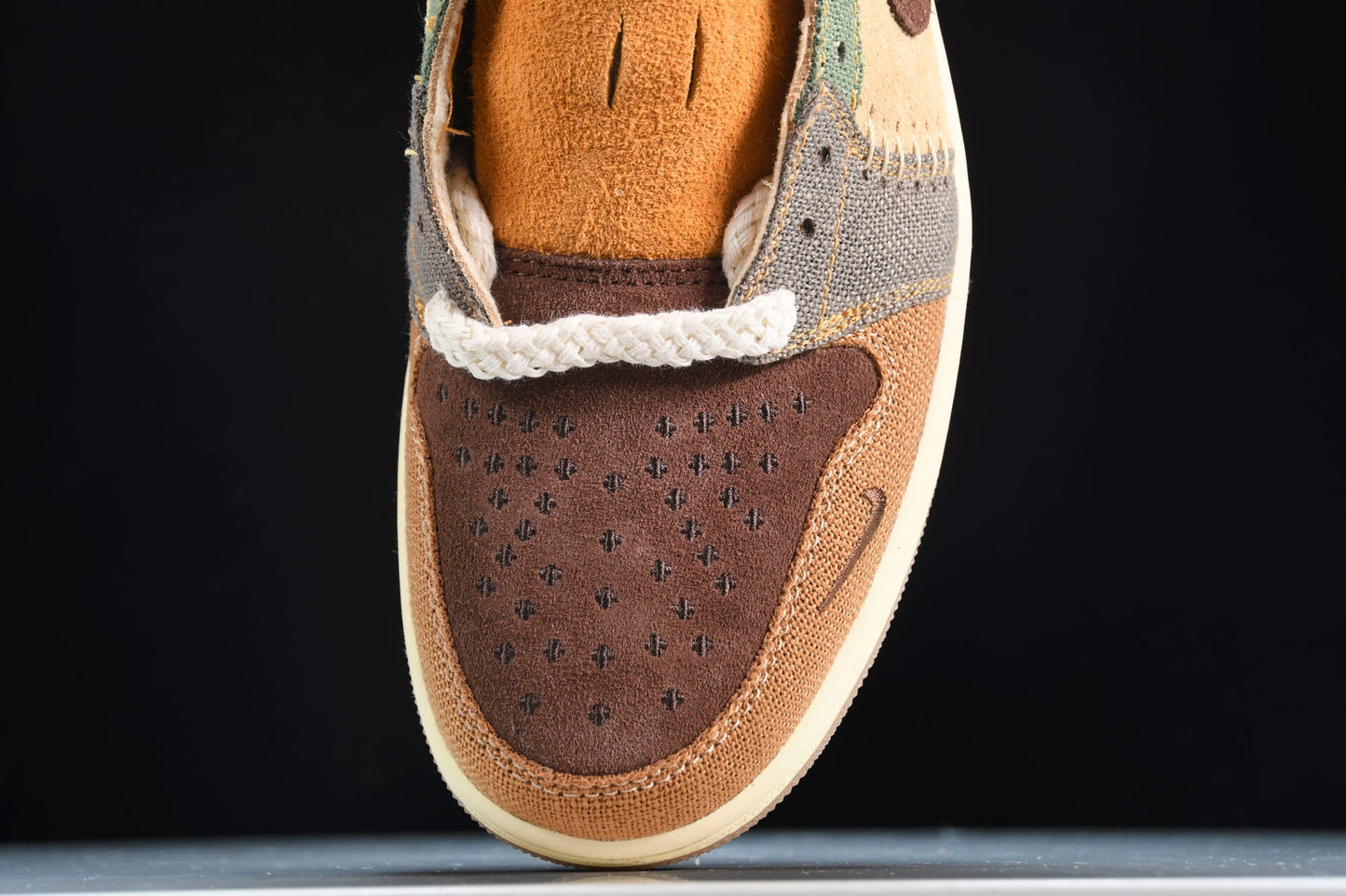Zion Williamson x AJ1 Retro Low OG 'Voodoo' - UK 6 / US 7 / EU 40