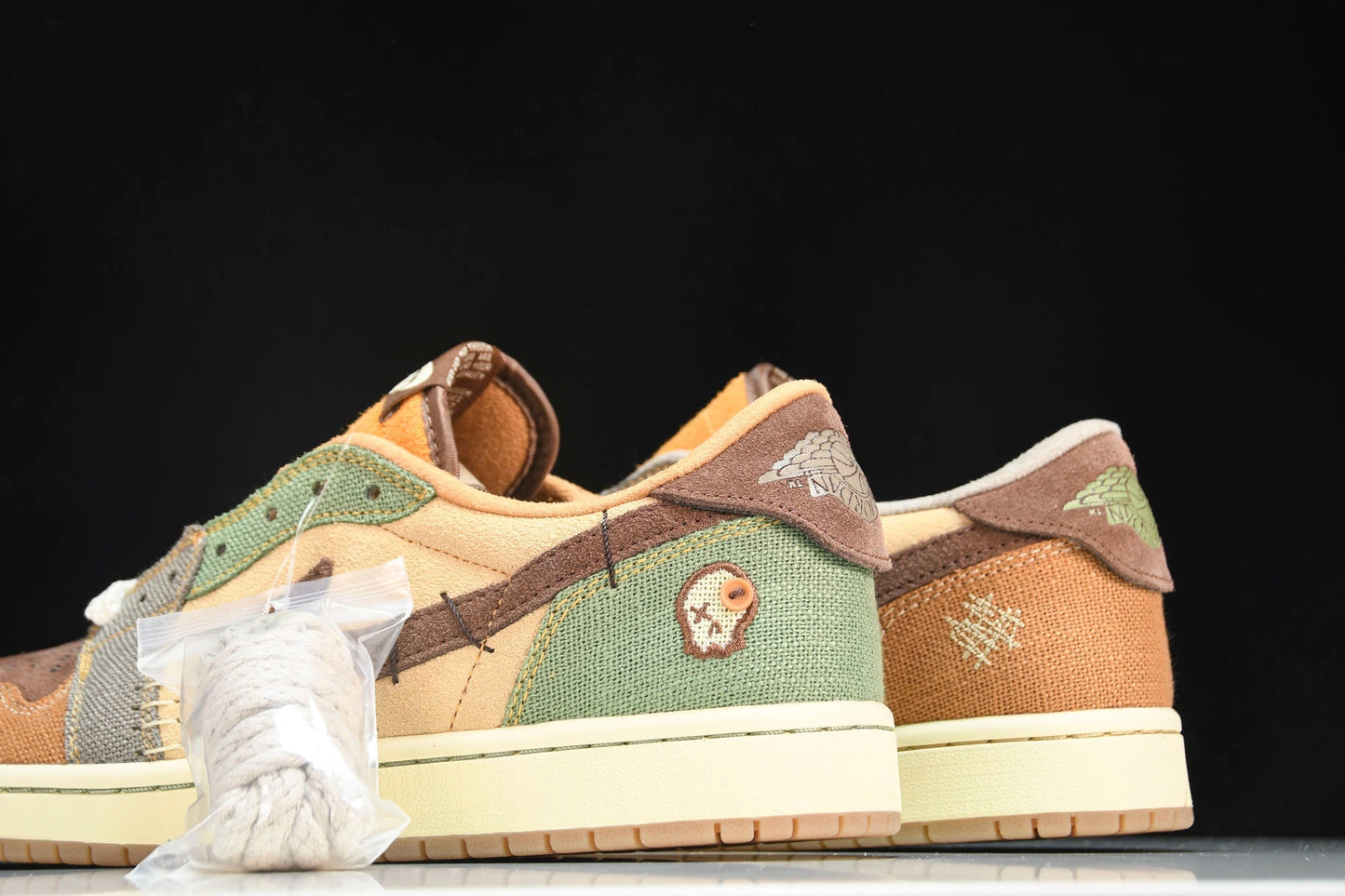 Zion Williamson x AJ1 Retro Low OG 'Voodoo' - UK 6 / US 7 / EU 40
