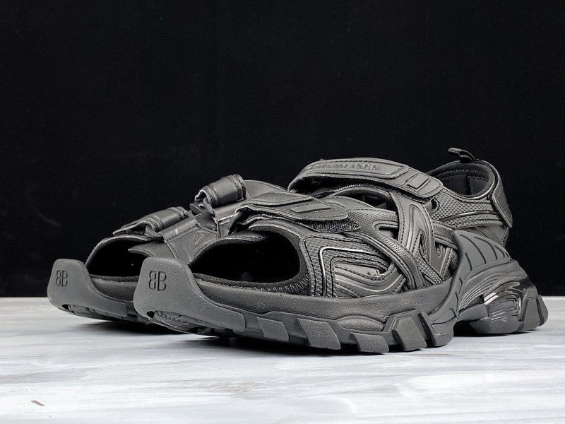 Track Sandal 'Triple Black'