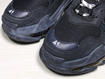 Triple S Sneaker "Triple Black Clear Sole"