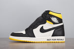 AJ1 Retro High "Not for Resale" Varsity Maize