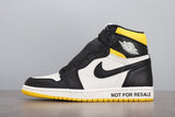 AJ1 Retro High "Not for Resale" Varsity Maize