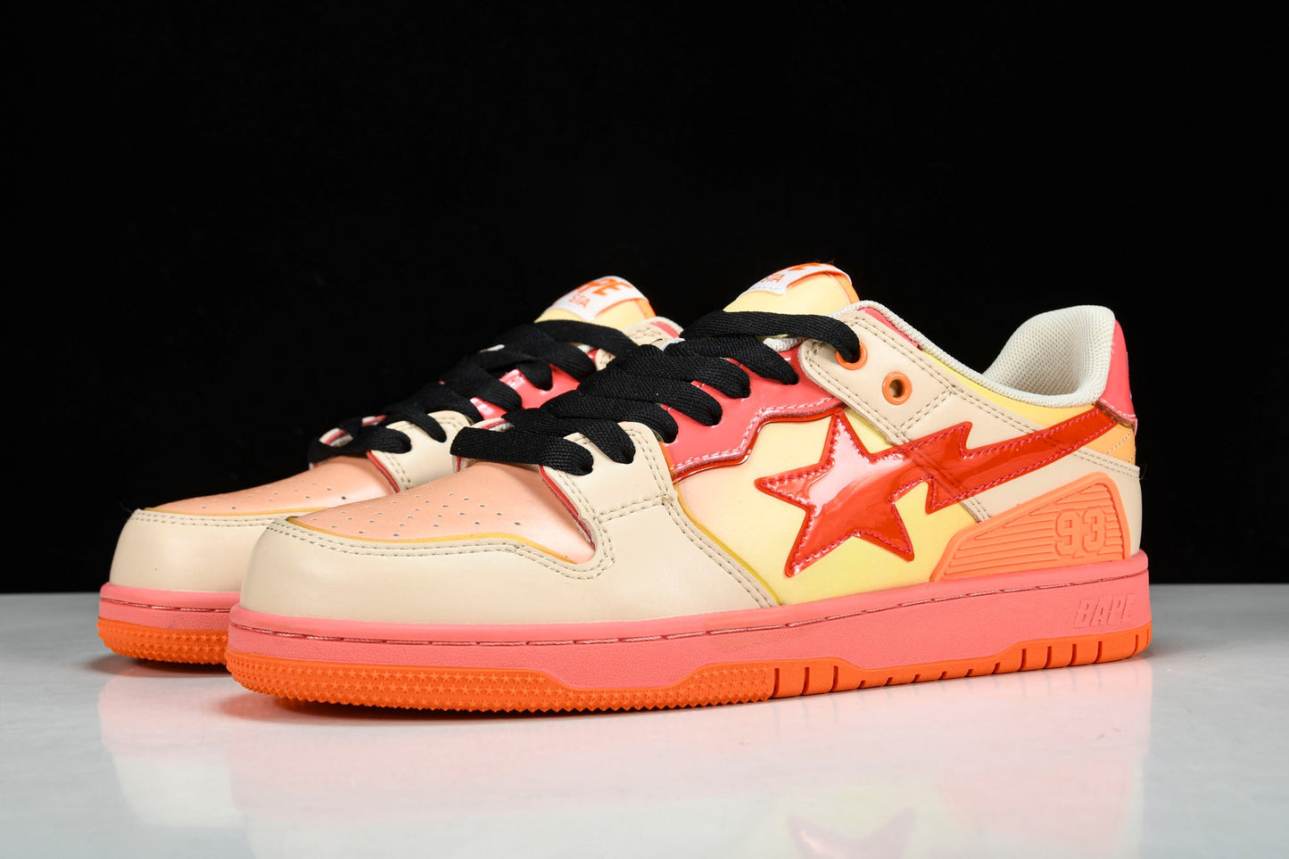 A Bathing Ape Bape SK8 Sta ‘Orange’
