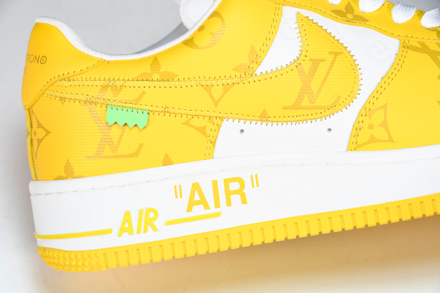 Louis Vuittоп x AF1 by Virgil Abloh 'Yellow' (With Special Case)