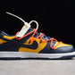 Off-White Dnk Low University Gold / Midnight Navy