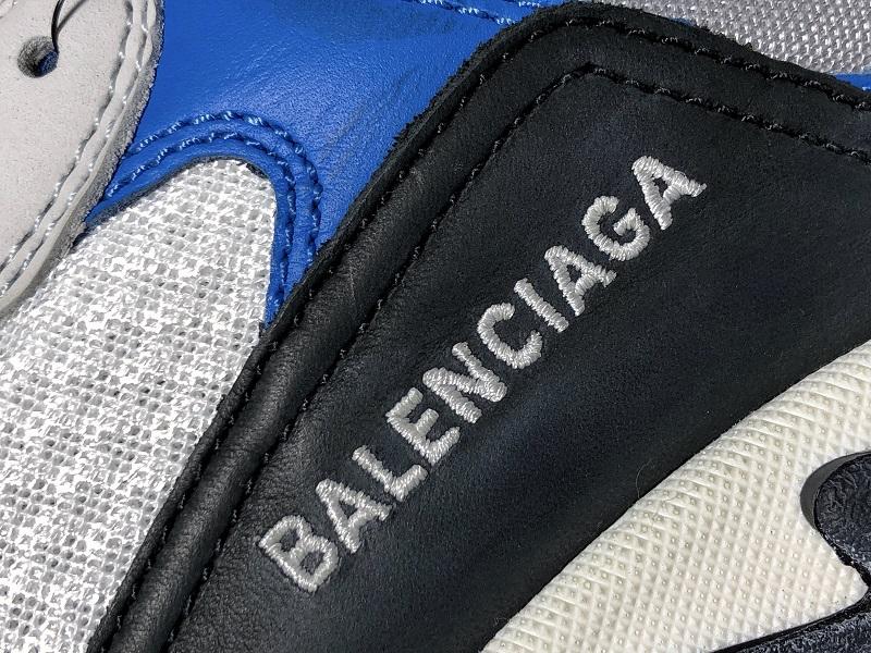 Triple S Sneaker "Blue Black"