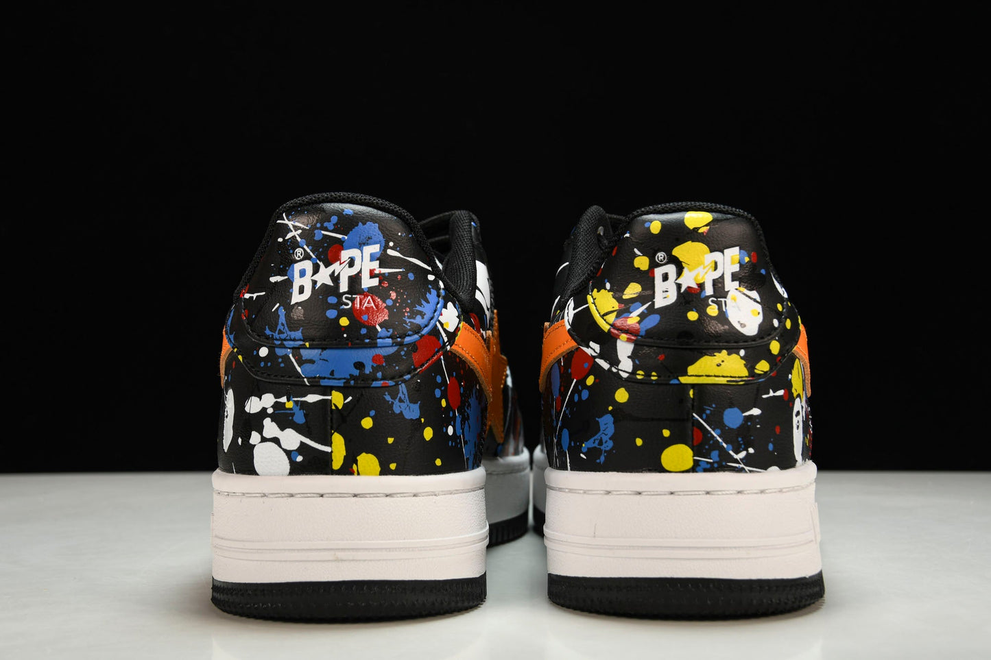 A Bathing Ape Bape Sta 'Paint Black'