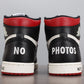 AJ1 Retro High "Not for Resale" Varsity Red