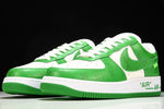 Louis Vuittоп x AF1 by Virgil Abloh 'Green White'