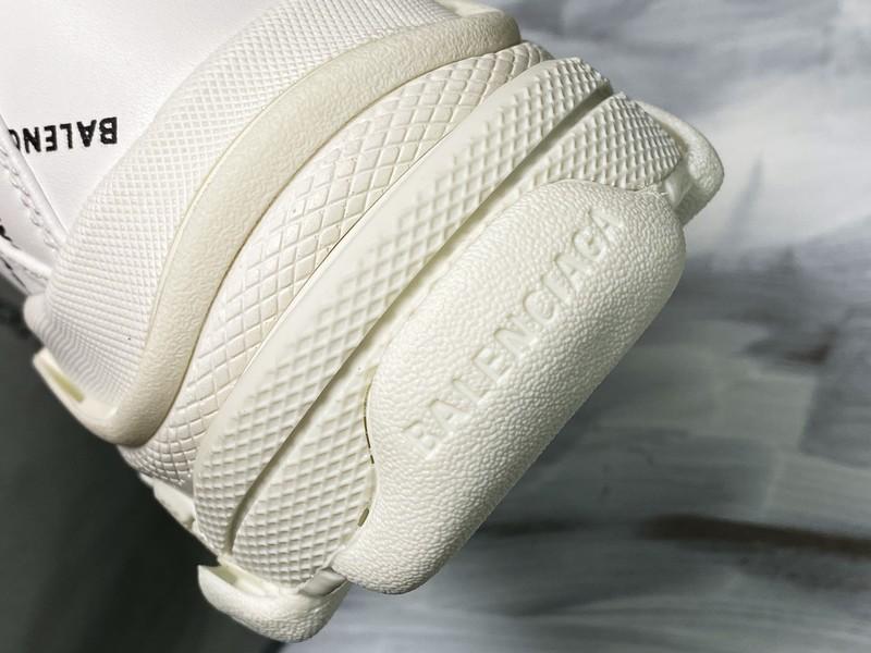 Triple S Sneaker "Allover Logo - White"