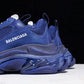 Triple S Sneaker "Navy Clear Sole"