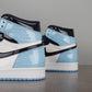 AJ1 Retro High UNC Patent “Blue Chill”
