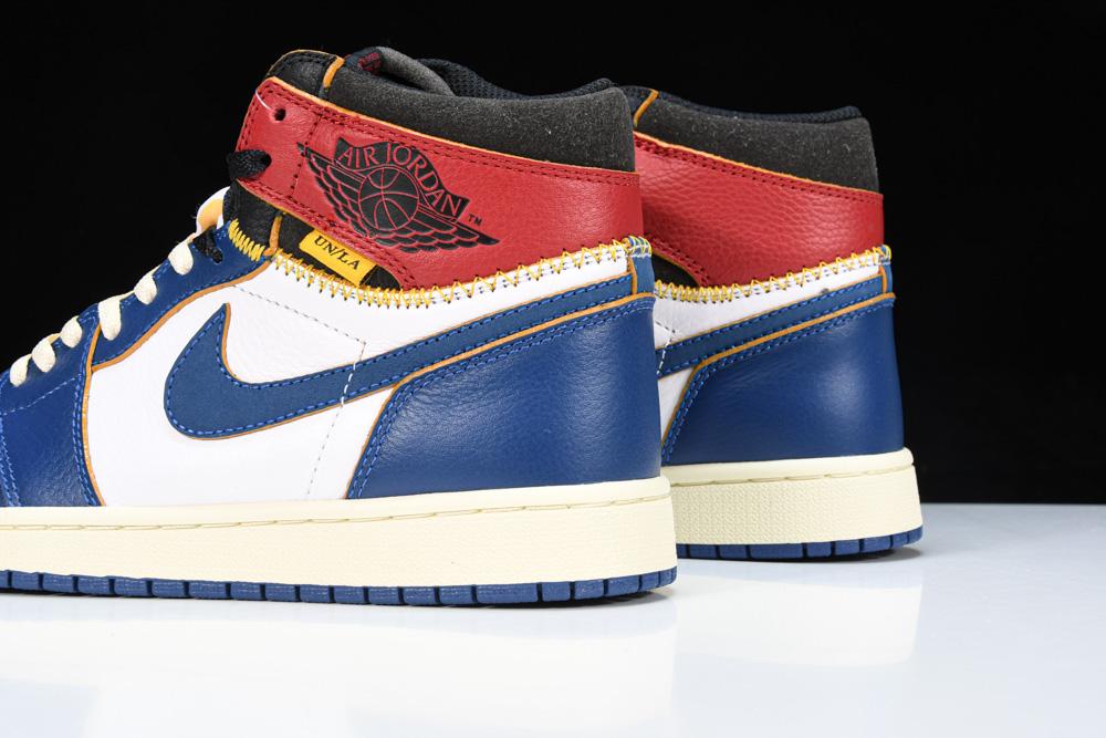 Union LA AJ1 Retro High Blue Toe