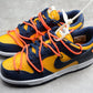 Off-White Dnk Low University Gold / Midnight Navy
