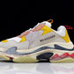 Triple S Sneaker "White Yellow"